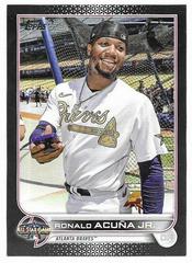 Ronald Acuna Jr. [Black] #ASG-17 Baseball Cards 2022 Topps Update All Star Game Prices
