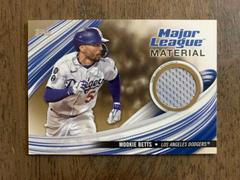 Mookie Betts [Gold] #MLM-MB Baseball Cards 2023 Topps Update Major League Material Prices