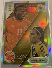 Didier Drogba, Radamel Falcao [Prizm] #5 Soccer Cards 2014 Panini Prizm World Cup Matchups Prices