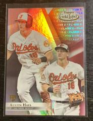 Austin Hays [Class 2 Red] Baseball Cards 2018 Topps Gold Label Prices