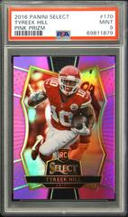 Tyreek Hill [Pink Prizm] #170 Football Cards 2016 Panini Select Prices