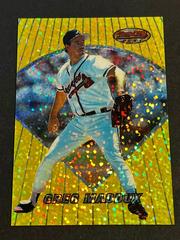 Greg Maddux [Preview Atomic Refractor] Baseball Cards 1996 Bowman's Best Preview Prices