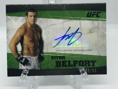 Vitor Belfort [Green] Ufc Cards 2010 Topps UFC Knockout Autographs Prices