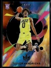 Taylor Hendricks #9 Basketball Cards 2023 Panini Court Kings Acetate Rookie Prices