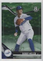 Bobby Miller [Green Icy Foil] Baseball Cards 2021 Bowman Platinum Top Prospects Prices