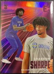 Shaedon Sharpe [Purple] #17 Basketball Cards 2022 Panini Chronicles Draft Picks Essentials Prices