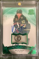 Kevin Fiala [Green Autograph Button] Hockey Cards 2020 Upper Deck The Cup Prices