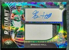 Breece Hall [Celestial] Football Cards 2022 Panini Spectra Radiant Rookie Patch Signatures Prices