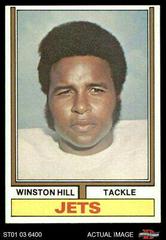 Winston Hill Football Cards 1974 Topps Parker Brothers Prices