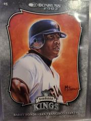 Barry Bonds [Diamond Kings] Baseball Cards 2003 Donruss Prices