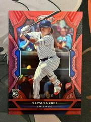 Seiya Suzuki [Red] #3 Baseball Cards 2022 Panini Chronicles Certified Prices