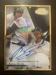 Rafael Devers [Black] #FA-RD Baseball Cards 2018 Topps Gold Label Framed Autograph Prices