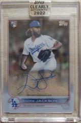 Andre Jackson #CAA-AJ Baseball Cards 2022 Topps Clearly Authentic Autographs Prices