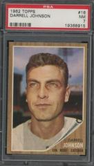 Darrell Johnson #16 Baseball Cards 1962 Topps Prices