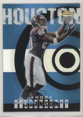 Andre Johnson [Refractor] #52 Football Cards 2004 Topps Finest