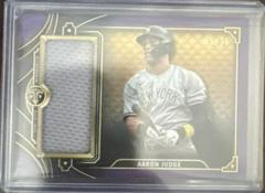 Aaron Judge #TTR-AJ2 Baseball Cards 2022 Topps Triple Threads Relics Prices