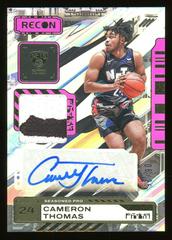 Cameron Thomas [Purple] #2 Basketball Cards 2023 Panini Recon Seasoned Pro Autograph Prices