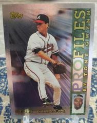 Tom Glavine [Profiles by Tony Gwynn] Baseball Cards 1996 Topps Profiles Prices