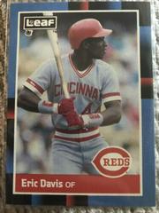 Eric Davis Baseball Cards 1988 Leaf Prices