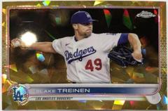 Blake Treinen [Gold] Baseball Cards 2022 Topps Chrome Update Sapphire Prices