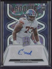 Evan Neal [Psychedelic] #4 Football Cards 2022 Panini Spectra Rookie Autographs Prices