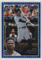 Jose Altuve [Blue] Baseball Cards 2019 Panini Donruss Action All Stars Prices