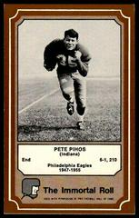 Pete Pihos #41 Football Cards 1975 Fleer Hall of Fame Prices