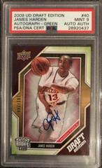 James Harden [Autograph Green] #40 Basketball Cards 2009 Upper Deck Draft Edition Prices