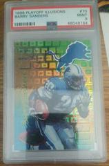 Barry Sanders #70 Football Cards 1996 Playoff Illusions Prices