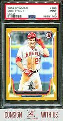 Mike Trout [Gold] Baseball Cards 2014 Bowman Prices