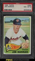 Jim Hannan #394 Baseball Cards 1965 Topps Prices