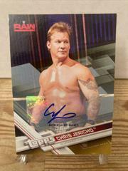 Chris Jericho [Gold Autograph] #13 Wrestling Cards 2017 Topps WWE Prices