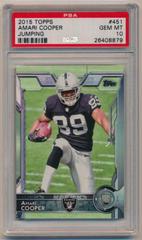 Amari Cooper [Jumping] #451 Football Cards 2015 Topps Prices