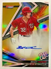 Brady House [Gold] Baseball Cards 2022 Bowman's Best of Autographs Prices