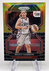 Becky Hammon [Black Gold] #165 Basketball Cards 2022 Panini Prizm WNBA Prices