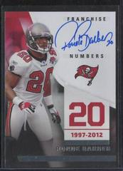 Ronde Barber #FN-RB Football Cards 2022 Panini Score Franchise Numbers Autographs Prices