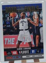 Kawhi Leonard #30 Basketball Cards 2021 Panini Hoops Road to the Finals Prices
