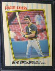 Dave Kingman Baseball Cards 1987 Fleer League Leaders Prices