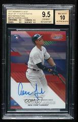 Aaron Judge [Red Refractor] #B17-AJ Baseball Cards 2017 Bowman's Best of Autograph Prices