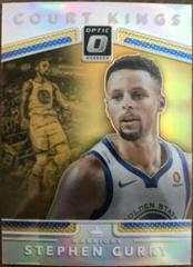 Stephen Curry [Holo] #35 Basketball Cards 2017 Panini Donruss Optic Court Kings Prices