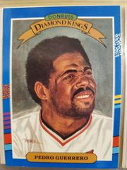Pedro Guerrero [Diamond Kings] Baseball Cards 1991 Donruss Prices