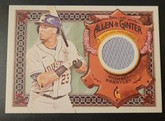 Michael Brantley Baseball Cards 2022 Topps Allen & Ginter Relics A Prices