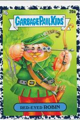 Red-Eyed Robin [Black] #20a Garbage Pail Kids Book Worms Prices