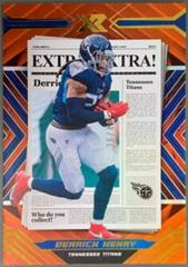 Derrick Henry [Orange] #EXT-17 Football Cards 2022 Panini XR Extra Prices