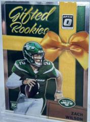 Zach Wilson Football Cards 2021 Panini Donruss Optic Gifted Rookies Prices