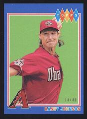 Randy Johnson [Blue] Baseball Cards 2022 Topps Brooklyn Collection Prices