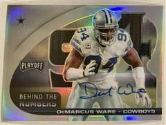 DeMarcus Ware [Signature] #BTN-DWA Football Cards 2021 Panini Playoff Behind the Numbers Prices