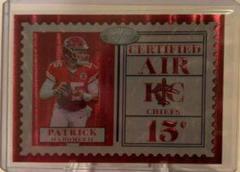 Patrick Mahomes II Football Cards 2022 Panini Certified Air Prices