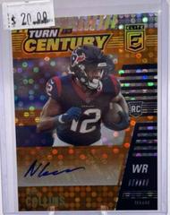 Nico Collins [Orange] #TOC-NCO Football Cards 2021 Panini Chronicles Turn of the Century Autographs Prices