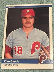 Kiko Garcia #30 Baseball Cards 1984 Fleer Prices